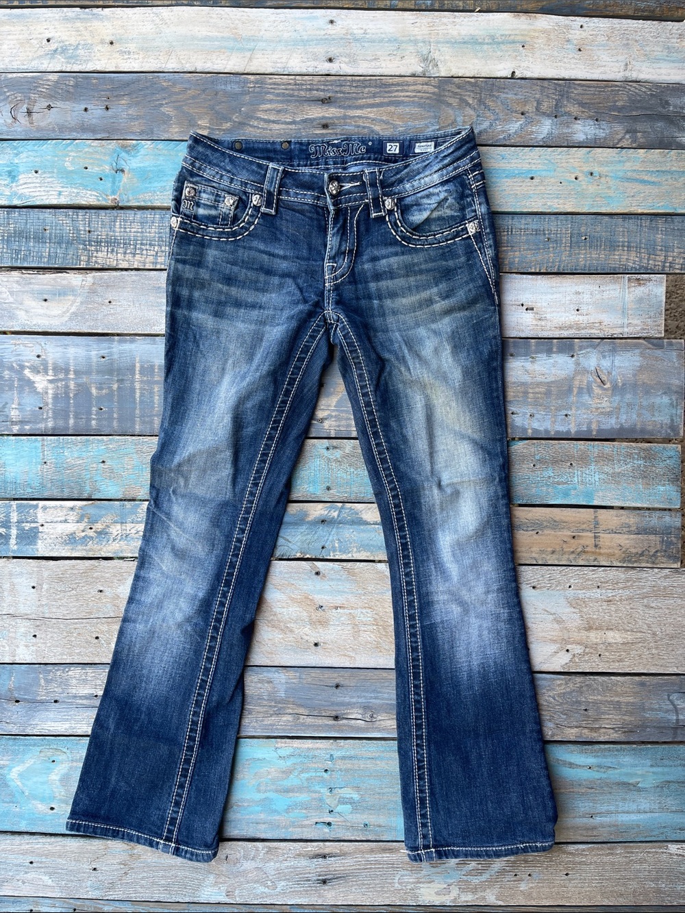 Miss Me Dark Wash Women's 27 Bootcut Jeans